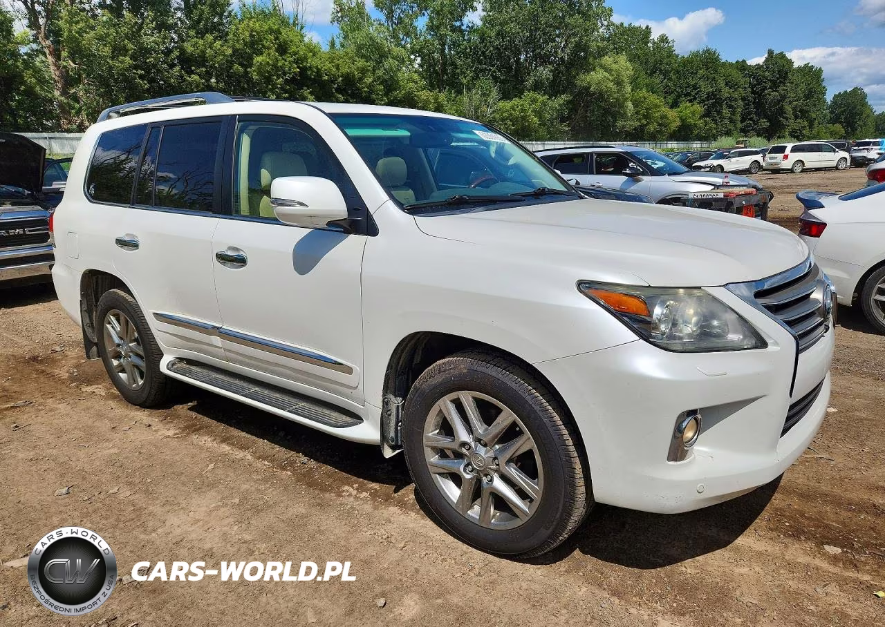 2013 Lexus Lx 570 VIN:JTJHY7AX1D4108252 - 4