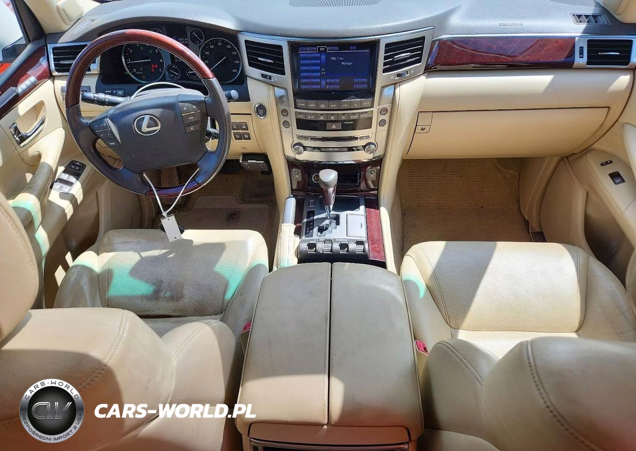 2013 Lexus Lx 570 VIN:JTJHY7AX1D4108252 - 8