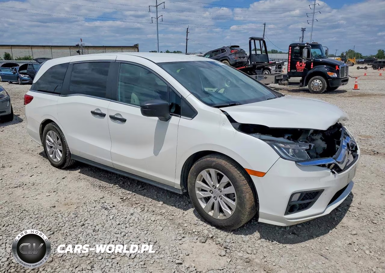 2020 Honda Odyssey Lx VIN:5FNRL6H24LB046508 - 4