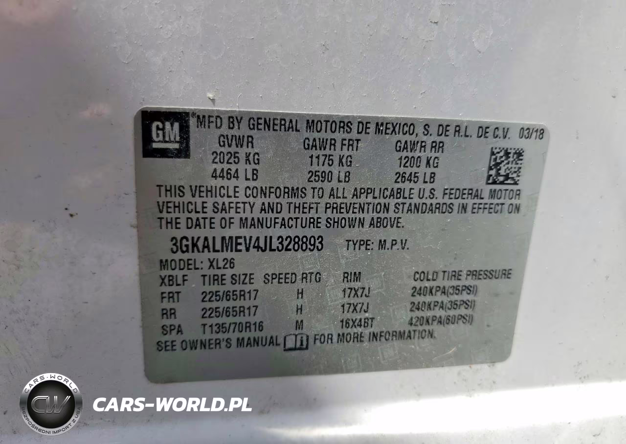 2018 GMC Terrain Sle VIN:3GKALMEV4JL328893 - 13