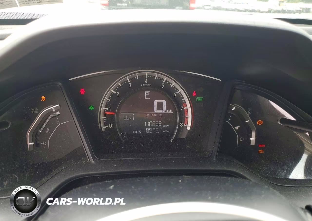 2016 Honda Civic Lx VIN:19XFC2F54GE059019 - 9