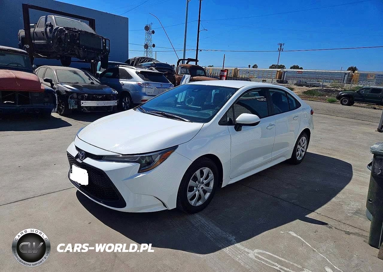 2021 Toyota Corolla Le VIN:5YFEPMAE1MP166249 - 2