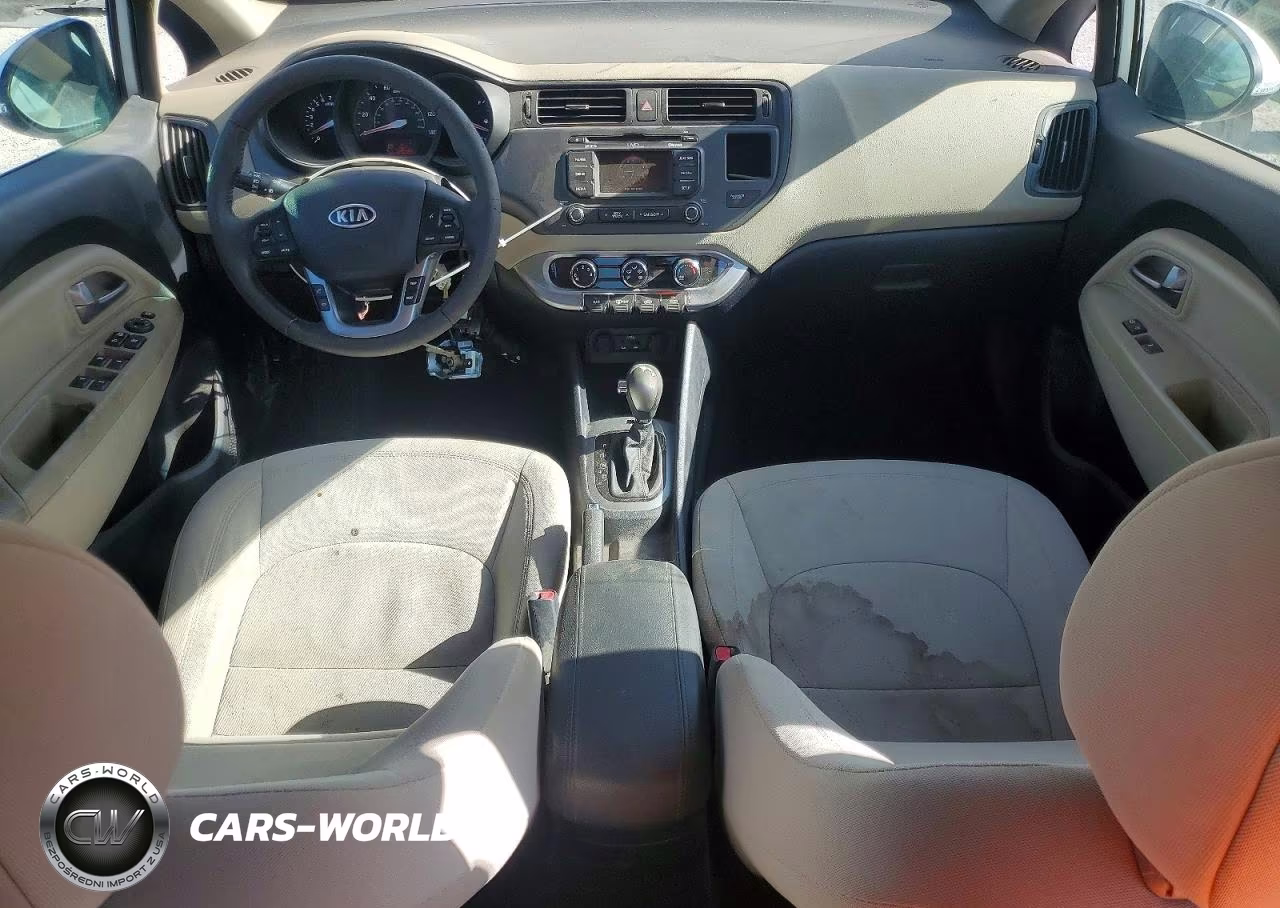 2012 Kia Rio Ex VIN:KNADN4A37C6059483 - 8