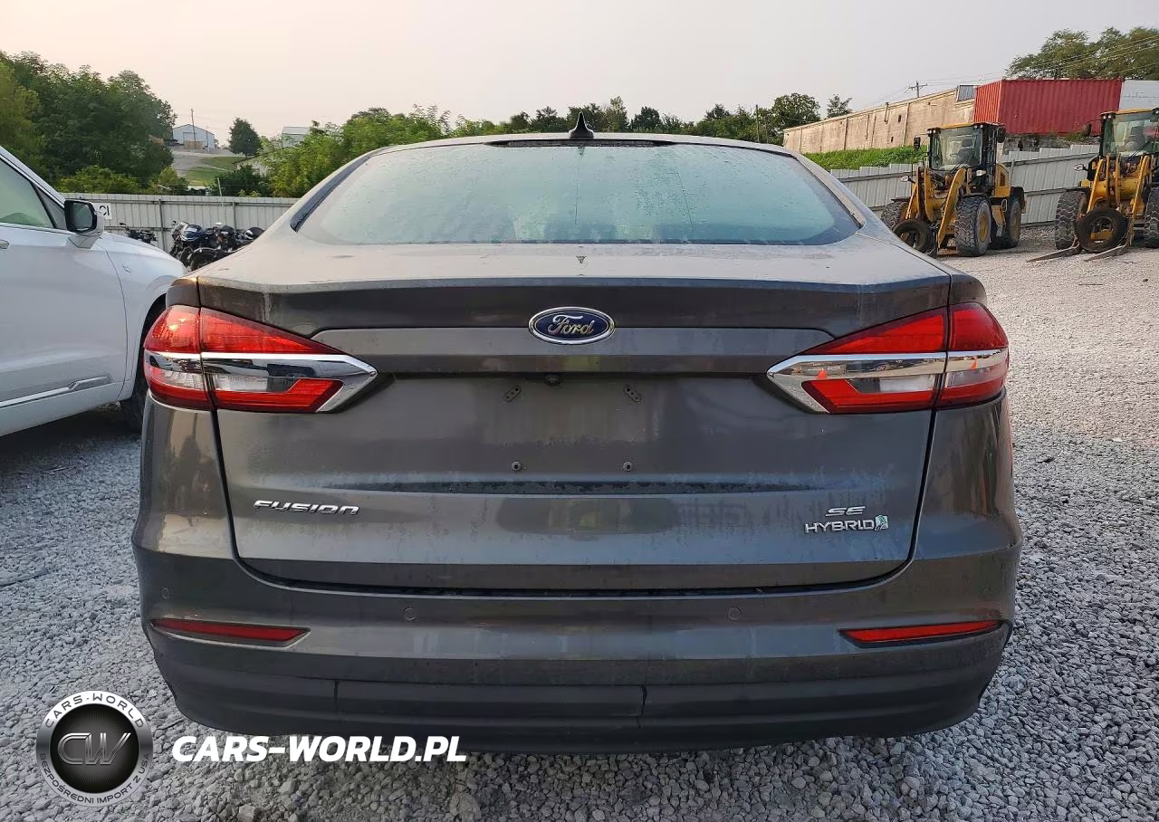 2019 Ford Fusion Se VIN:3FA6P0LU9KR208536 - 6