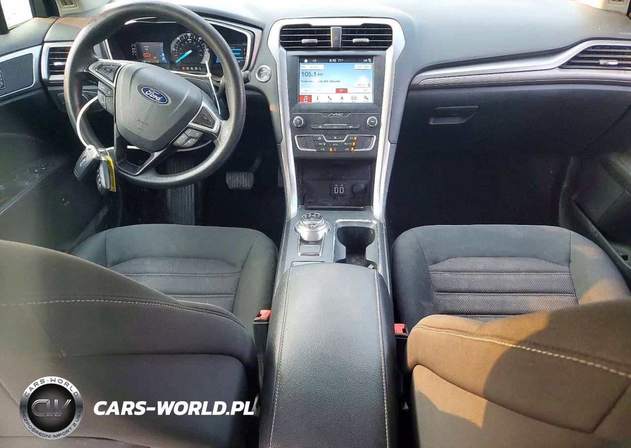 2019 Ford Fusion Se VIN:3FA6P0LU9KR208536 - 8