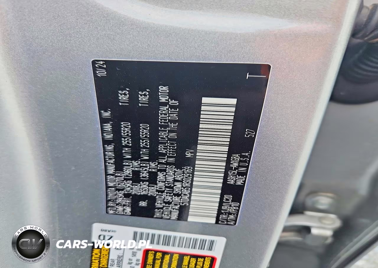 2024 Toyota Grand Highlander Hybrid Limited VIN:5TDACAB51RS029169 - 12