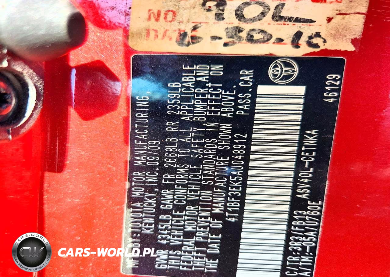 2010 Toyota Camry Le VIN:4T1BF3EK5AU048912 - 12
