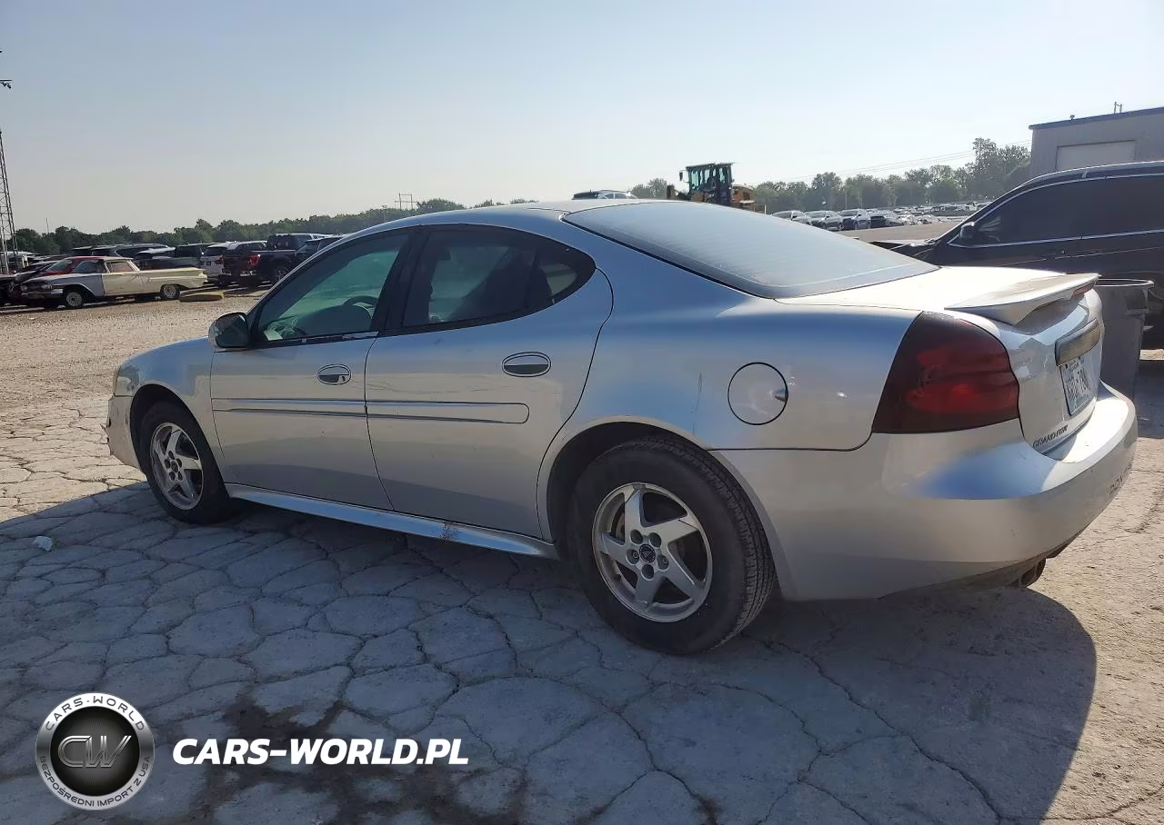 2004 Pontiac Grand Prix Gt VIN:2G2WP522041206077 - 2