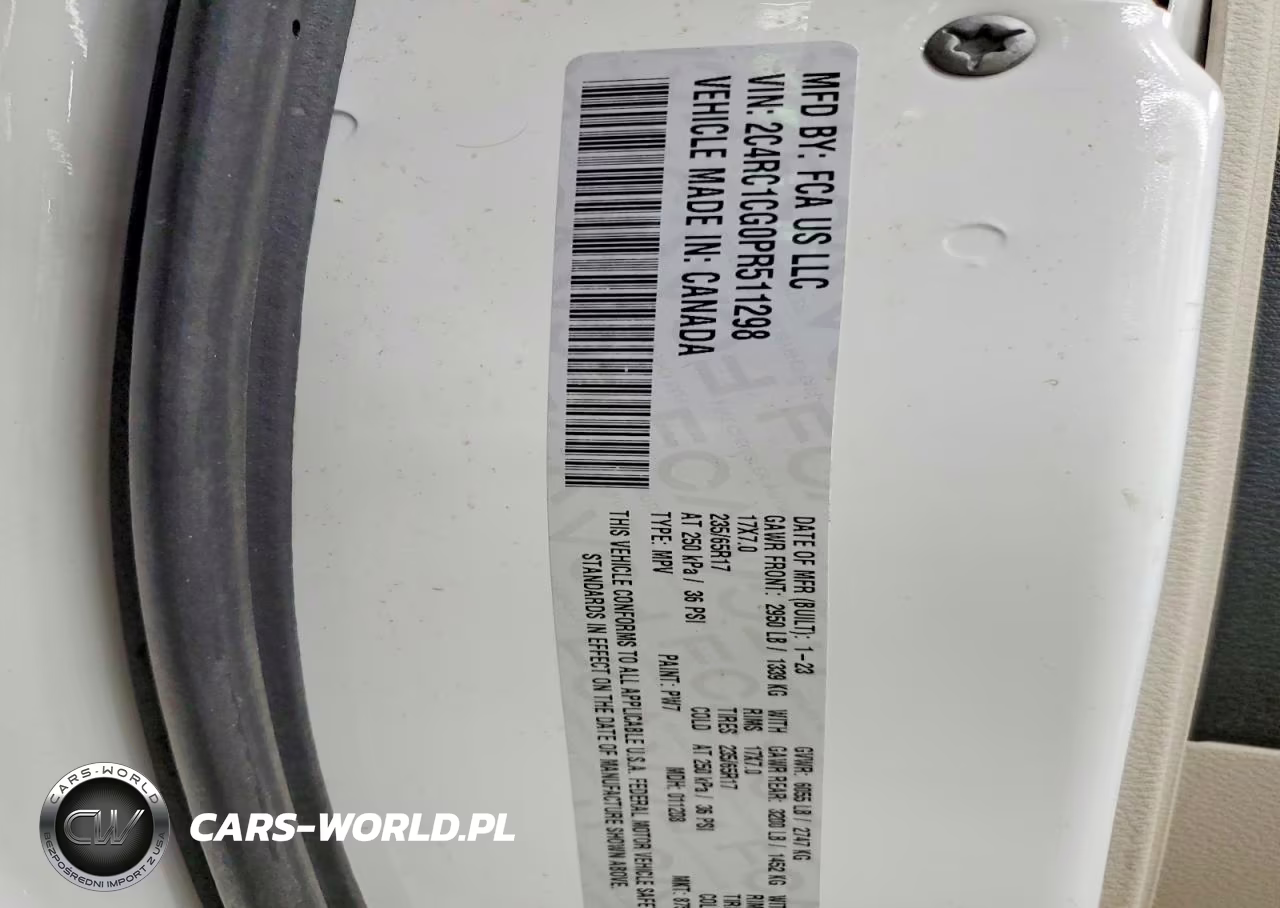 2023 Chrysler Voyager Lx VIN:2C4RC1CG0PR511298 - 14