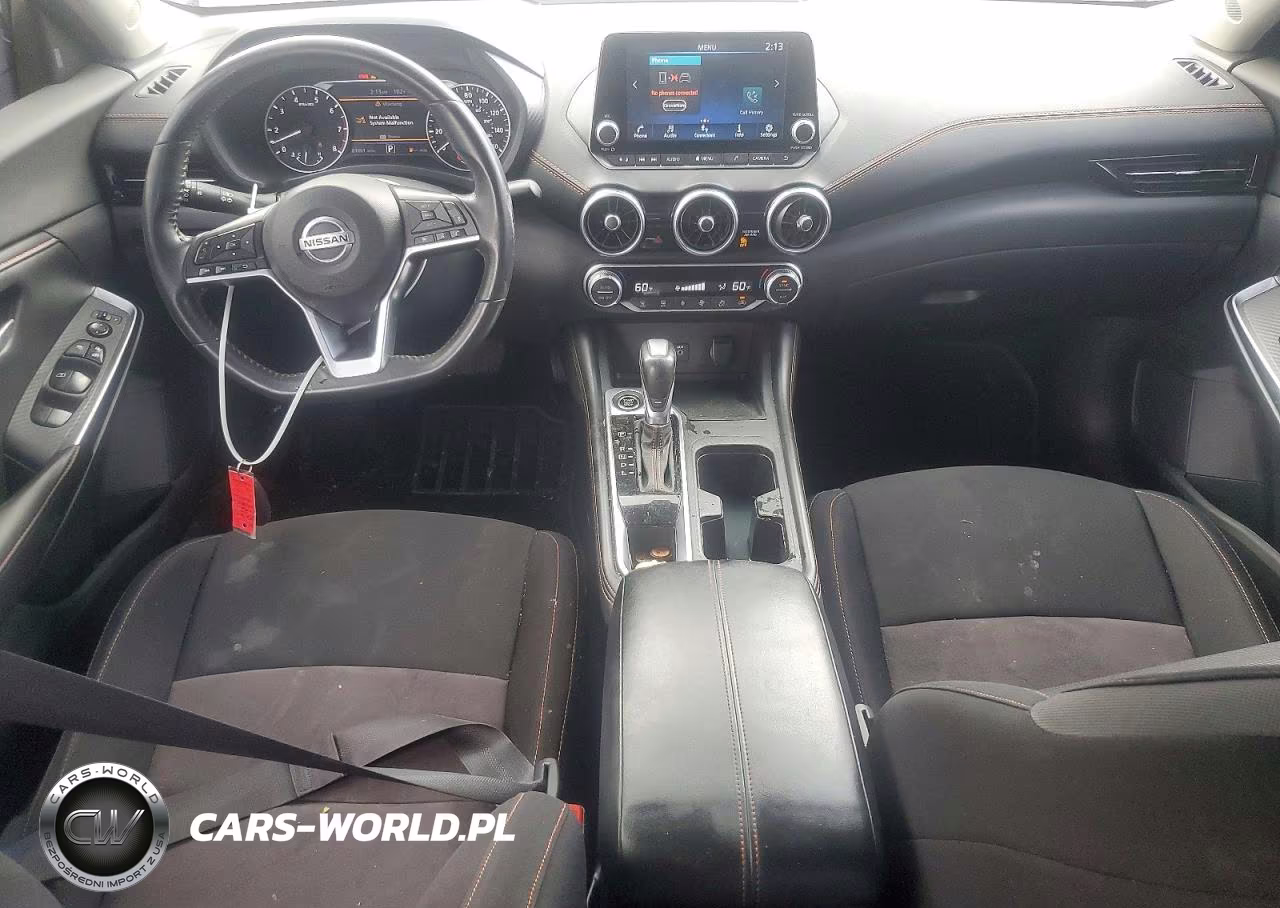2022 Nissan Sentra Sr VIN:3N1AB8DVXNY321465 - 8