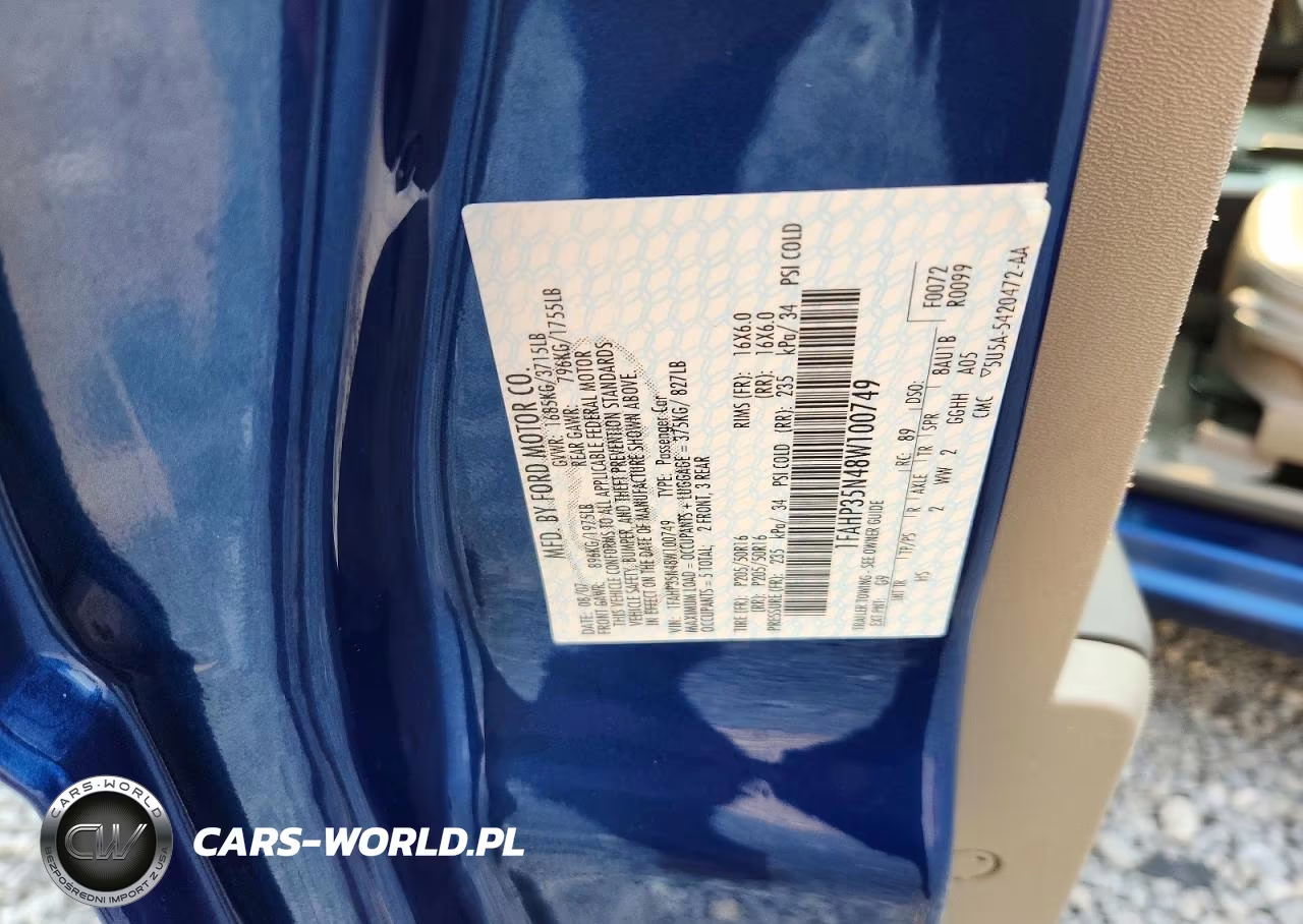 2008 Ford Focus Se VIN:1FAHP35N48W100749 - 12