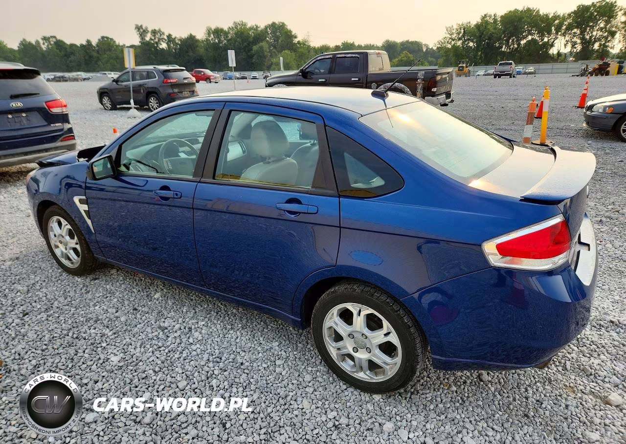 2008 Ford Focus Se VIN:1FAHP35N48W100749 - 2