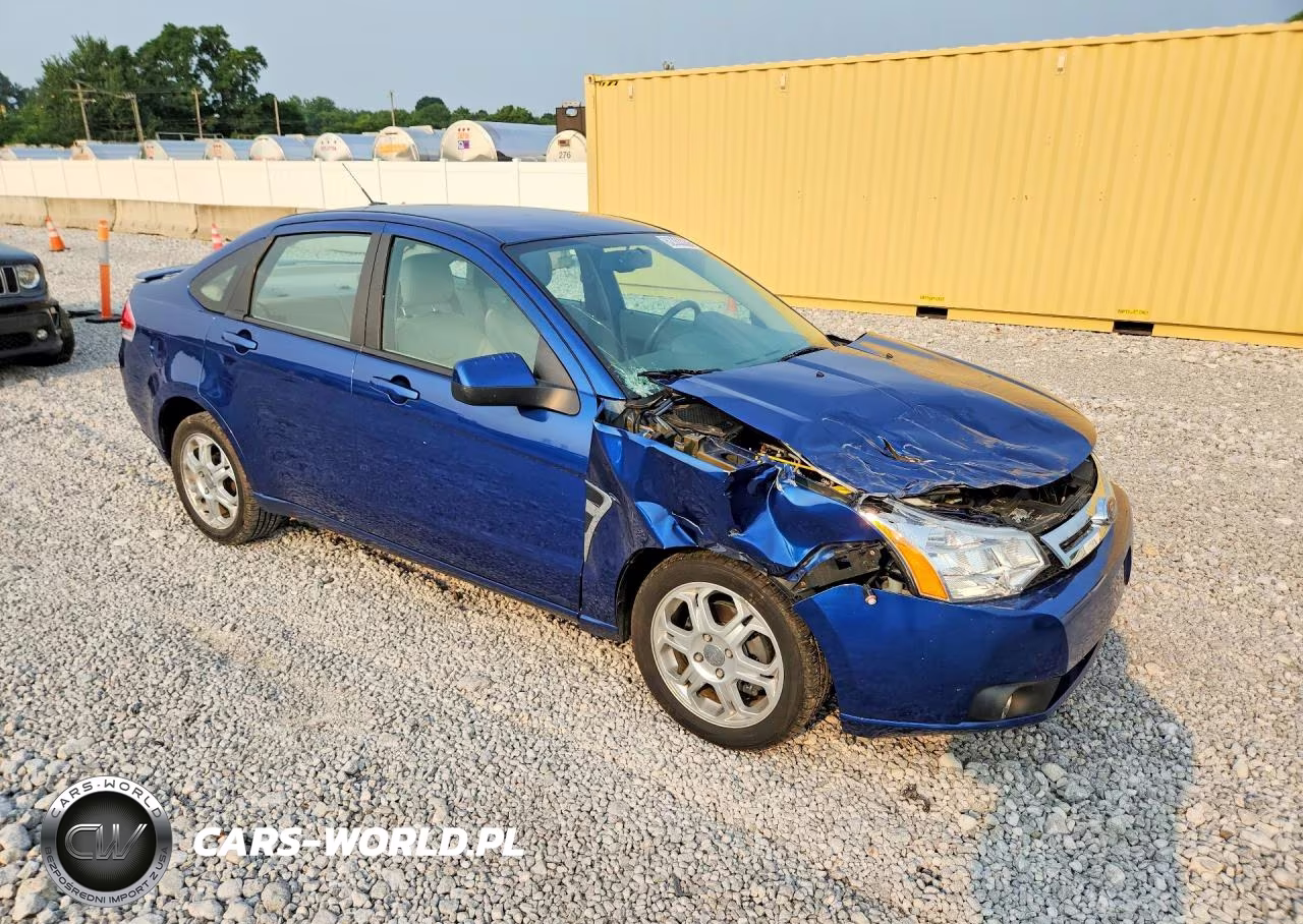 2008 Ford Focus Se VIN:1FAHP35N48W100749 - 4
