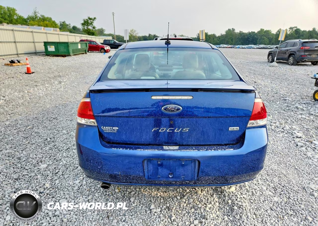 2008 Ford Focus Se VIN:1FAHP35N48W100749 - 6