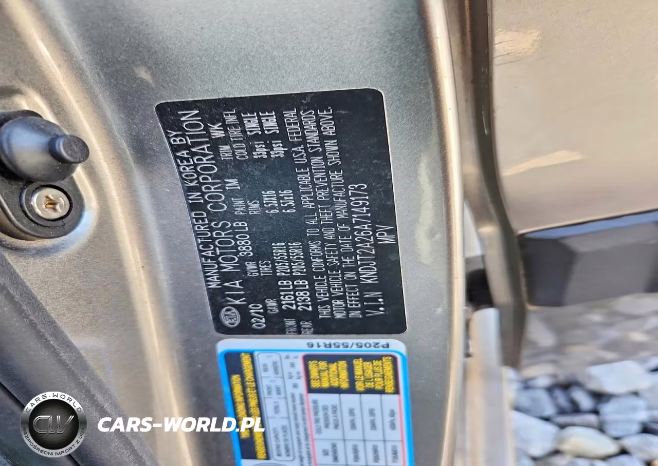 2010 Kia Soul + VIN:KNDJT2A26A7149173 - 13
