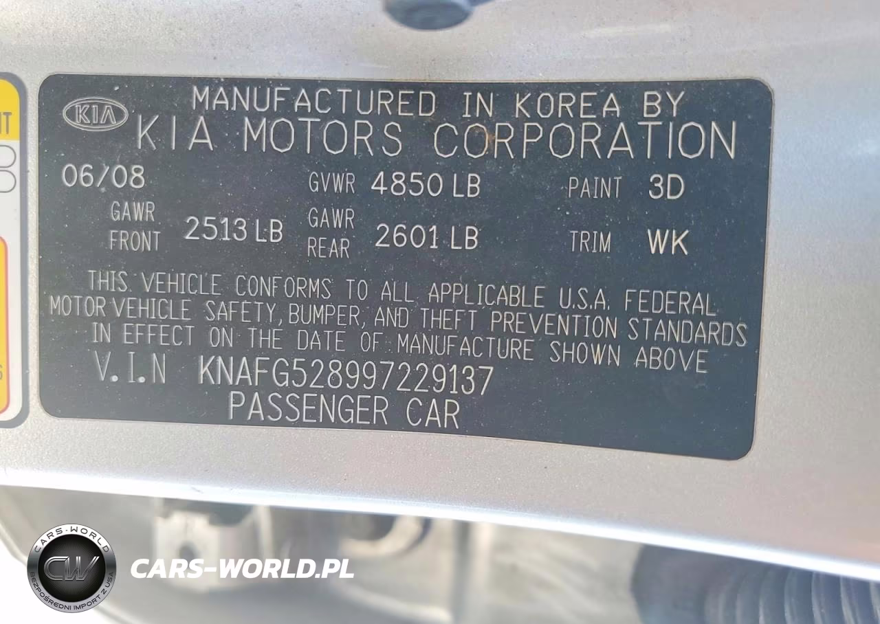 2009 Kia Rondo Base VIN:KNAFG528997229137 - 13