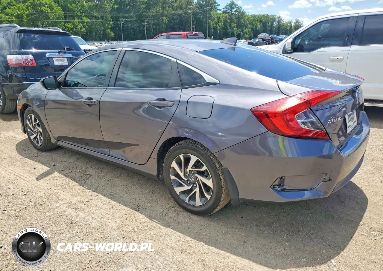 2018 Honda Civic Ex VIN:2HGFC2F73JH578304 - 2