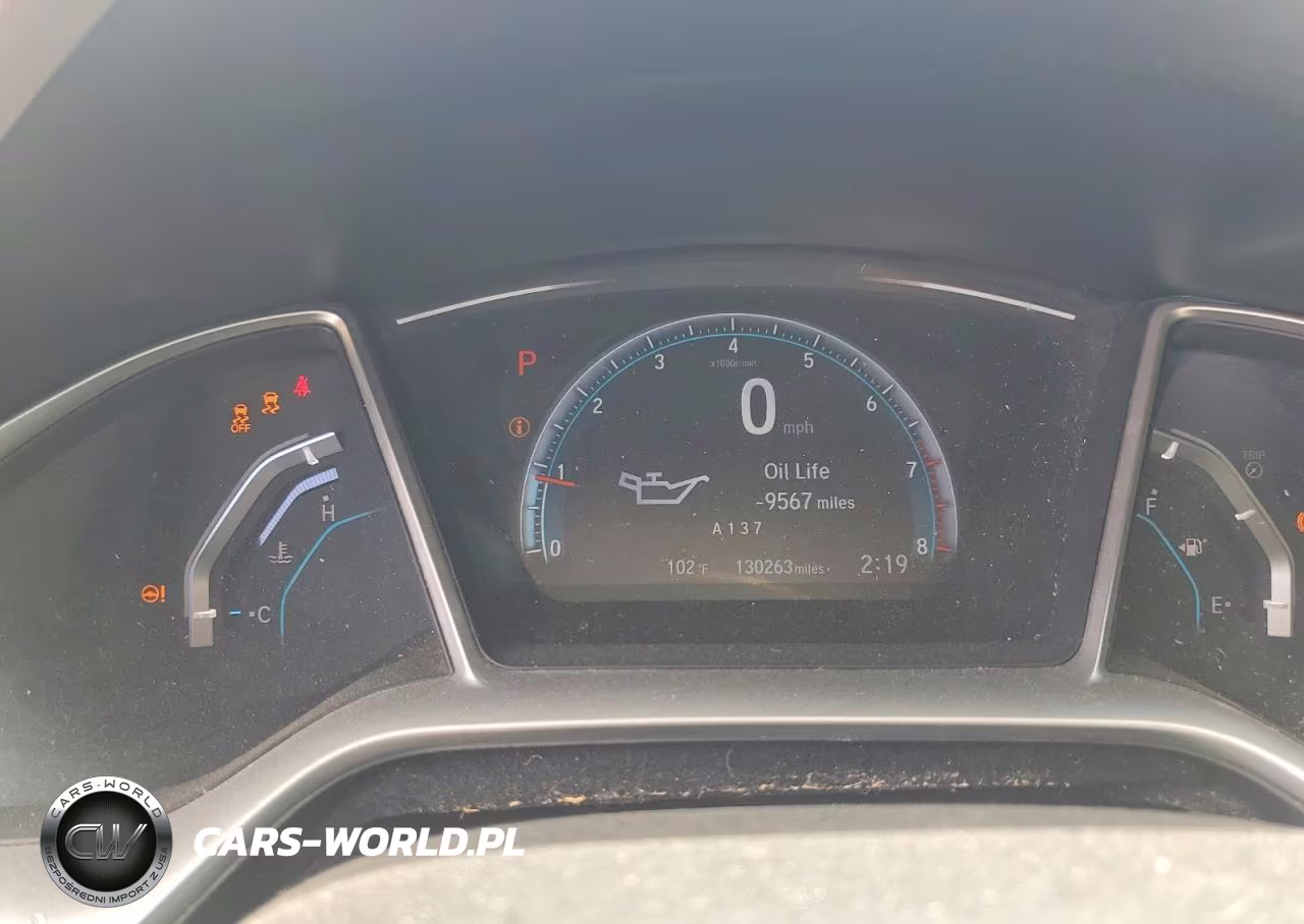 2018 Honda Civic Ex VIN:2HGFC2F73JH578304 - 9