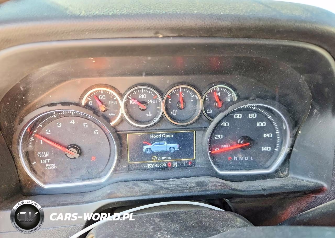 2019 Chevrolet Silverado K1500 Lt VIN:1GCRYDEK7KZ328662 - 9