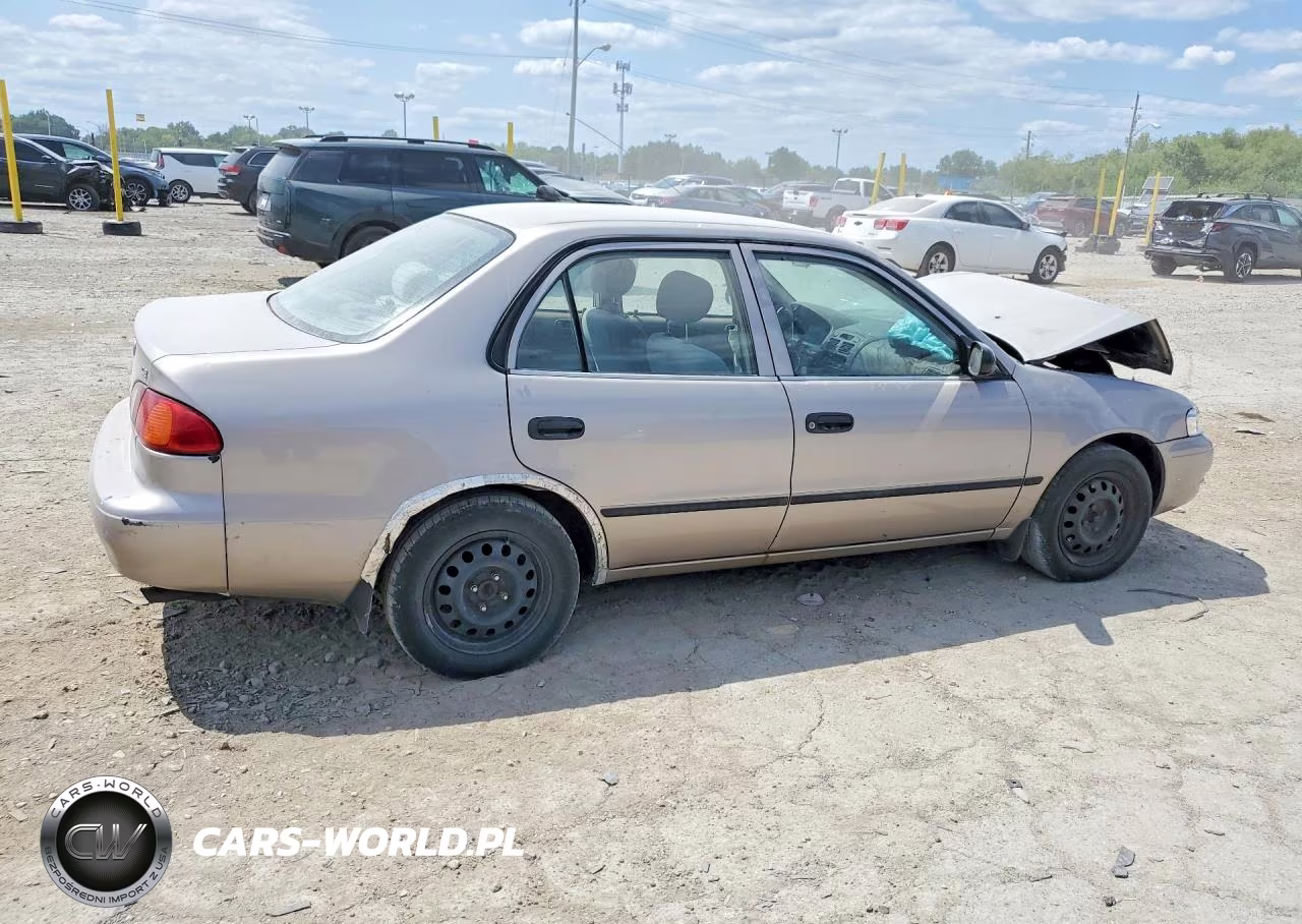 2000 Toyota Corolla Ve VIN:2T1BR12E0YC380665 - 3