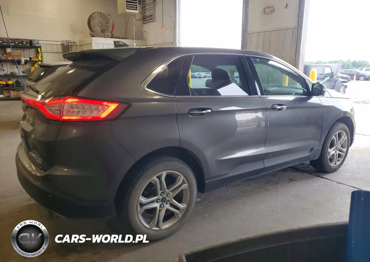 2017 Ford Edge Titanium VIN:2FMPK4K95HBB91643 - 3