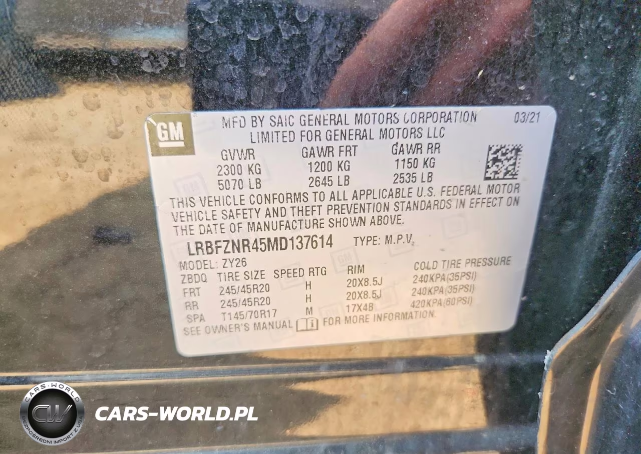 2021 Buick Envision Essence VIN:LRBFZNR45MD137614 - 12