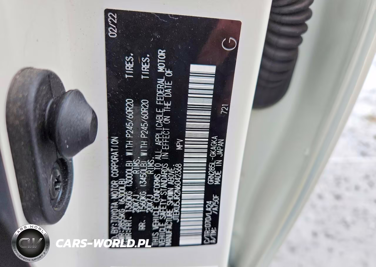 2022 Toyota 4Runner Limited VIN:JTEKU5JR2N6042368 - 13