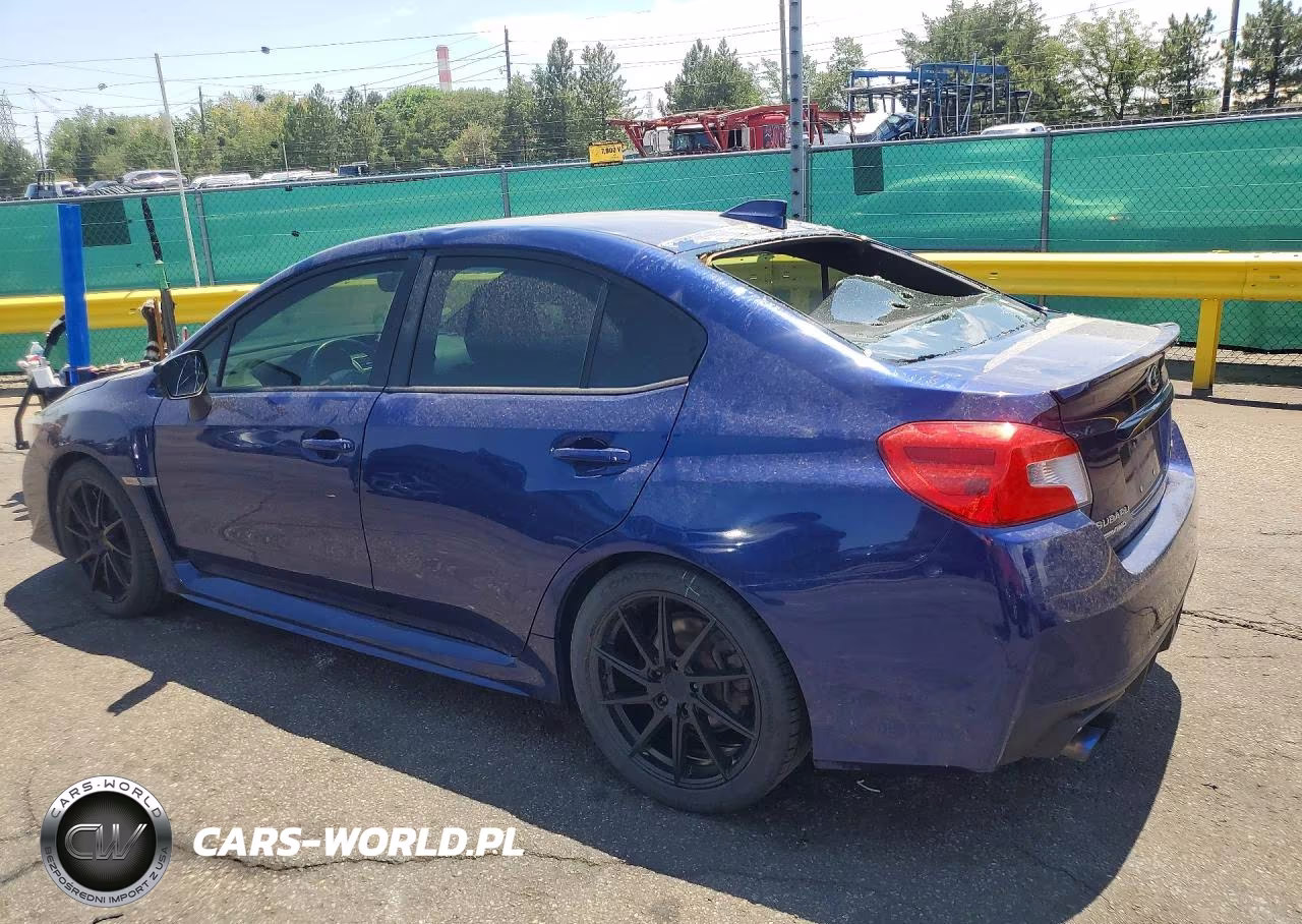 2017 Subaru Wrx Limited VIN:JF1VA1J65H9809356 - 2