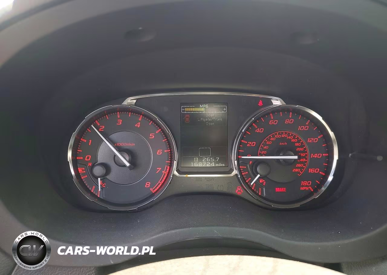 2017 Subaru Wrx Limited VIN:JF1VA1J65H9809356 - 9