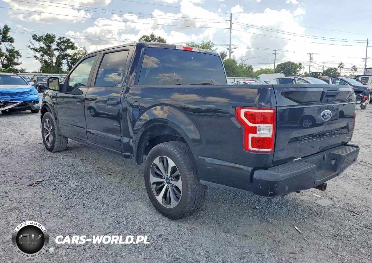 2020 Ford F150 Supercrew VIN:1FTEW1EP6LFB85527 - 2