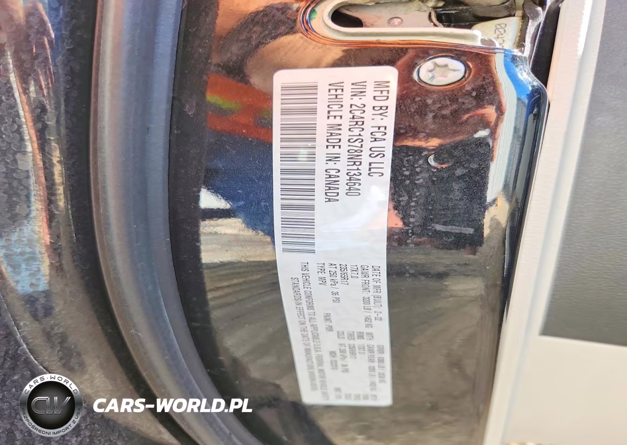 2022 Chrysler Pacifica Hybrid Limited VIN:2C4RC1S78NR134640 - 14