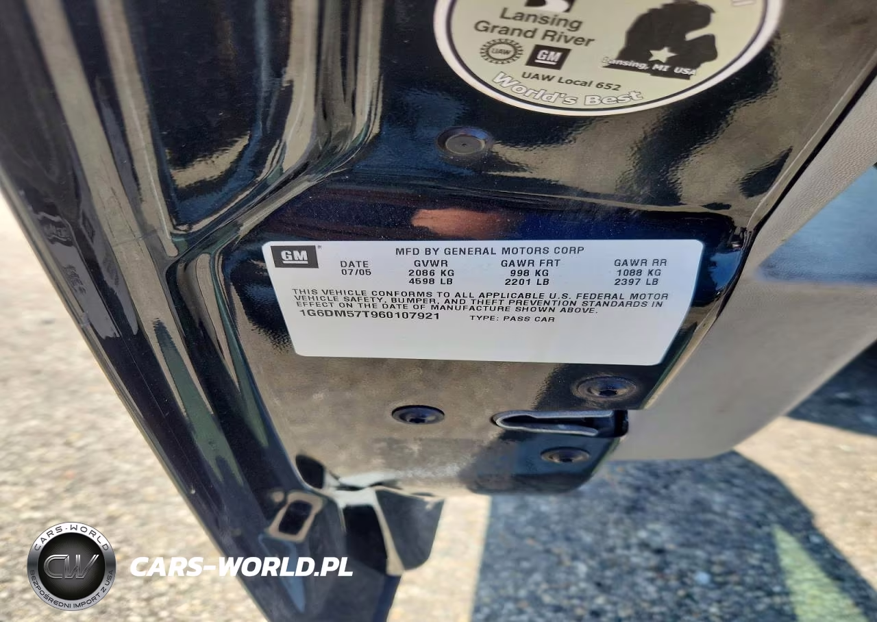 2006 Cadillac Cts VIN:1G6DM57T960107921 - 12