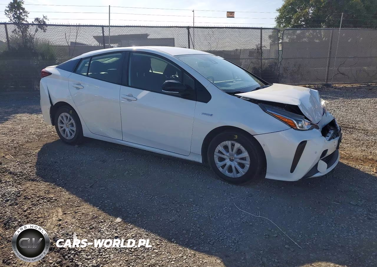 2019 Toyota Prius Le VIN:JTDKARFU5K3082992 - 4