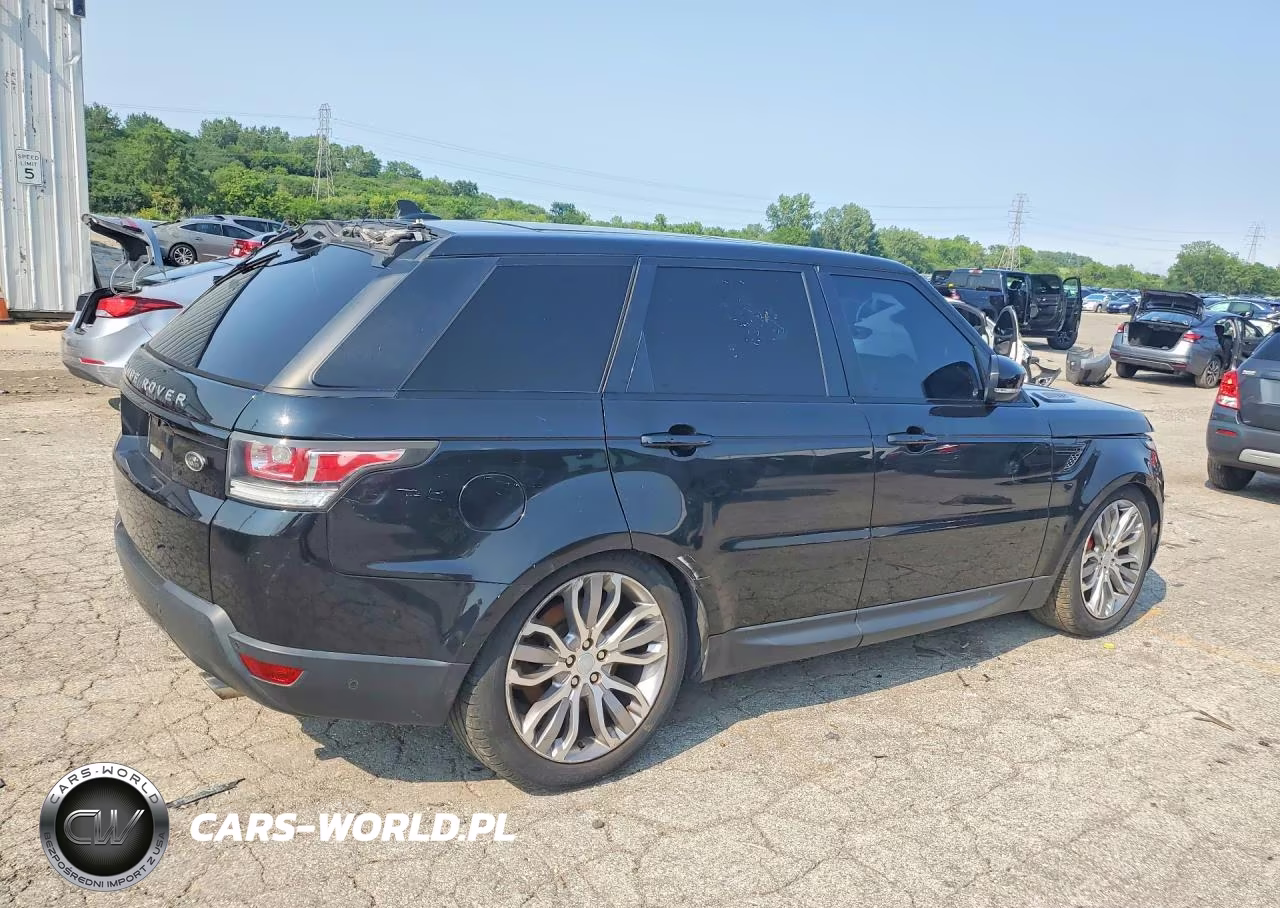 2016 Land Rover Range Rover Sport Sc VIN:SALWR2EFXGA556631 - 3
