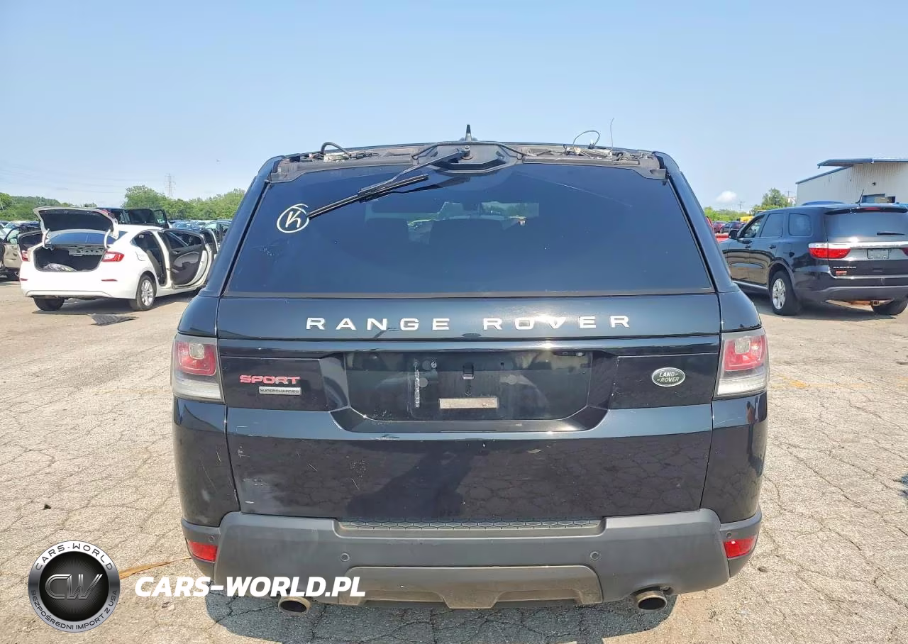 2016 Land Rover Range Rover Sport Sc VIN:SALWR2EFXGA556631 - 6