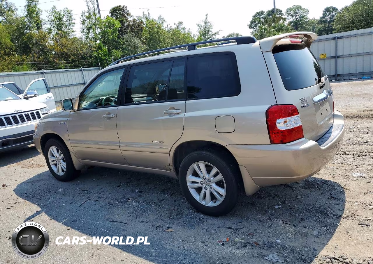 2007 Toyota Highlander Hybrid VIN:JTEGW21A270020871 - 2