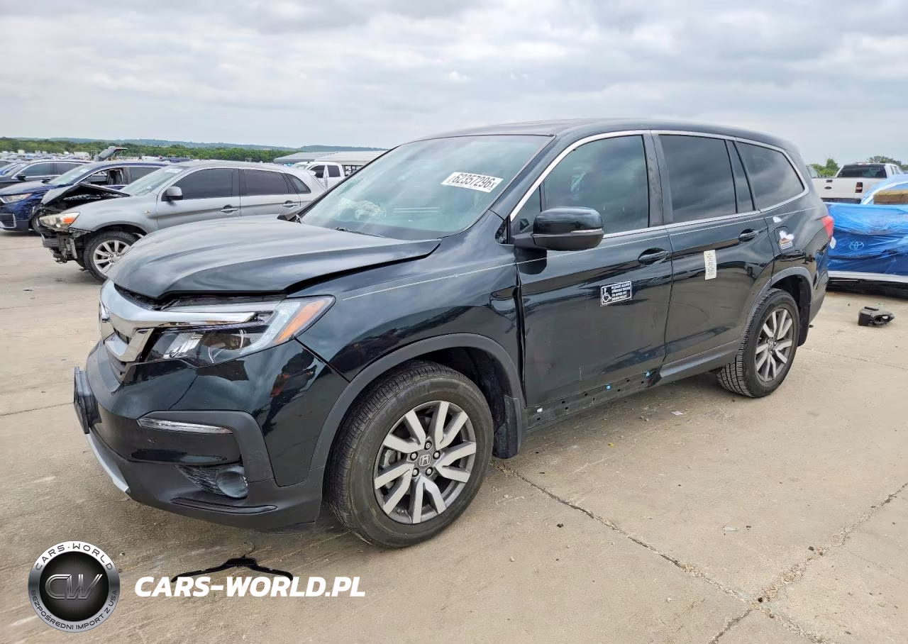 2019 Honda Pilot Exl VIN:5FNYF5H46KB008663 - 1