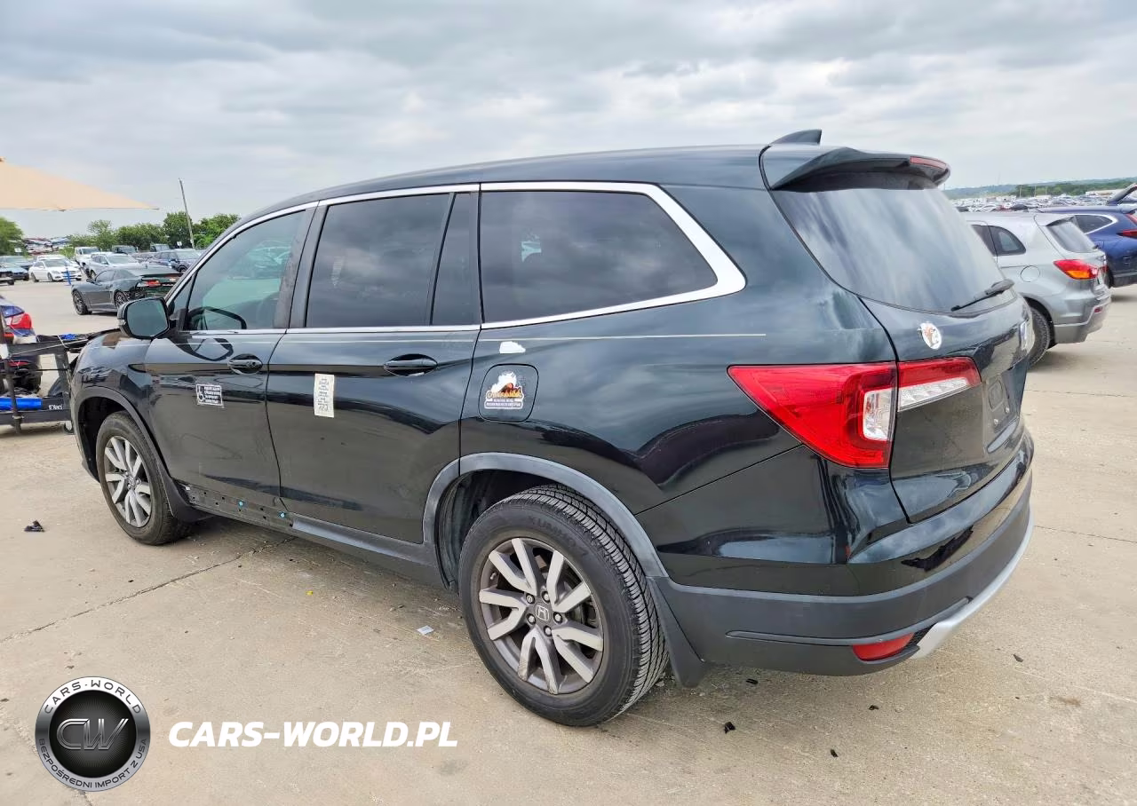 2019 Honda Pilot Exl VIN:5FNYF5H46KB008663 - 2