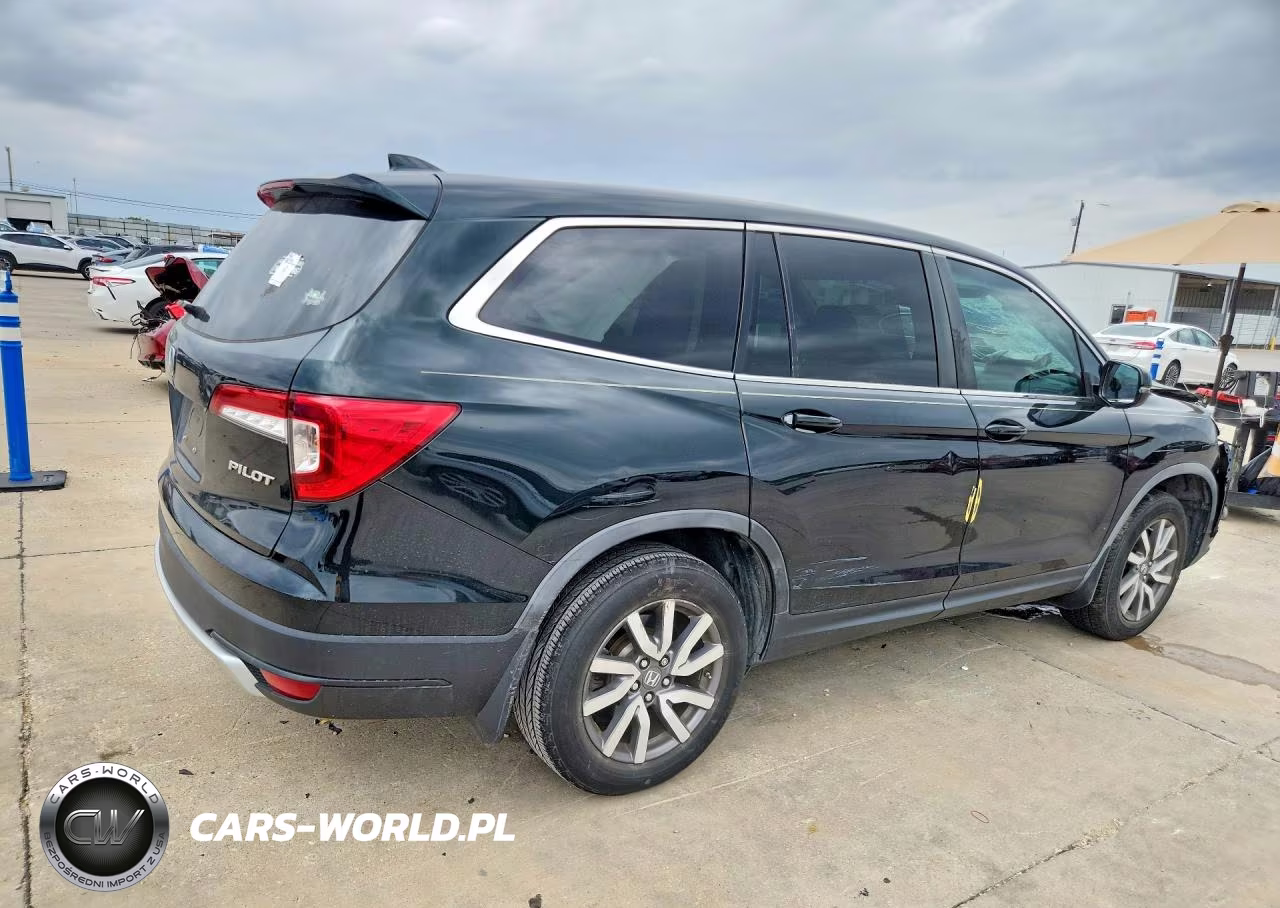 2019 Honda Pilot Exl VIN:5FNYF5H46KB008663 - 3