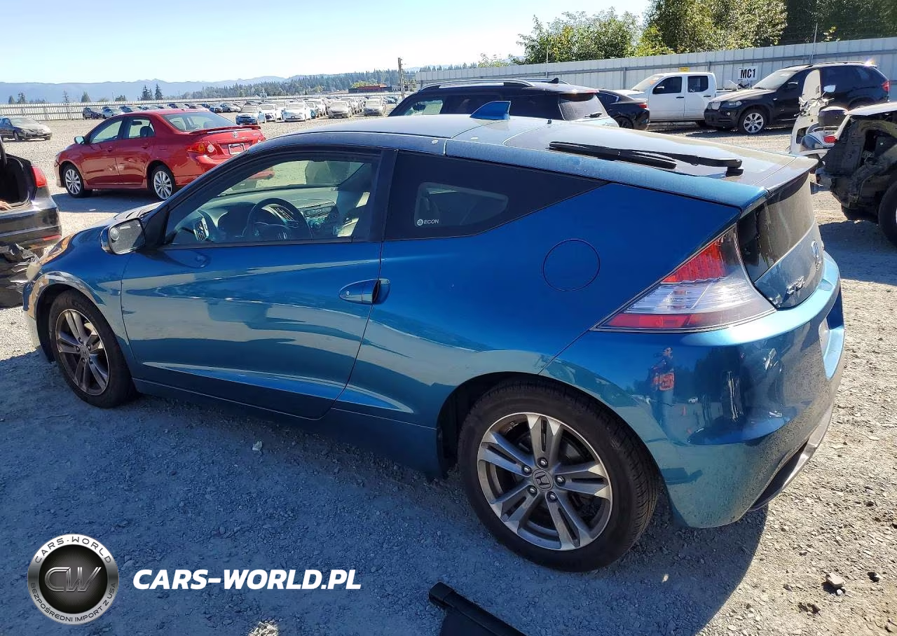 2013 Honda Cr-Z Ex VIN:JHMZF1D60DS002883 - 2
