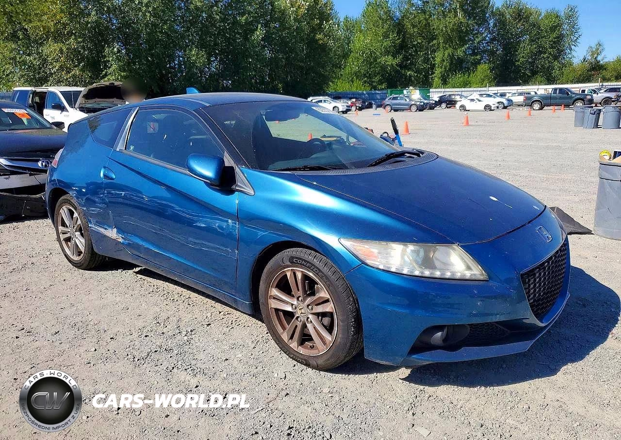 2013 Honda Cr-Z Ex VIN:JHMZF1D60DS002883 - 4