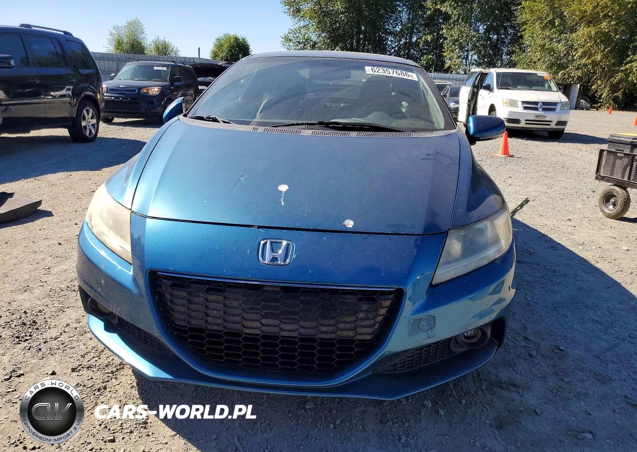 2013 Honda Cr-Z Ex VIN:JHMZF1D60DS002883 - 5
