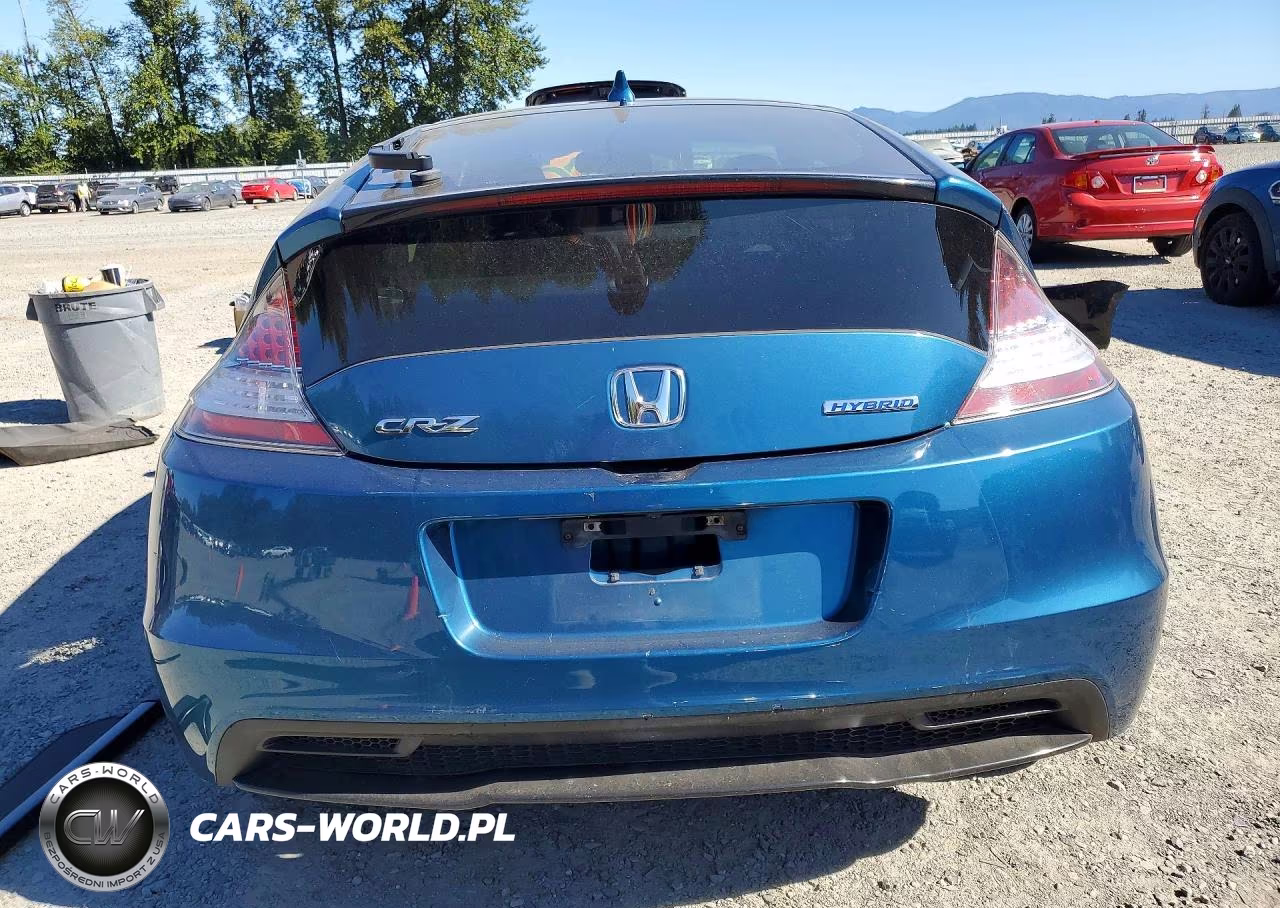 2013 Honda Cr-Z Ex VIN:JHMZF1D60DS002883 - 6