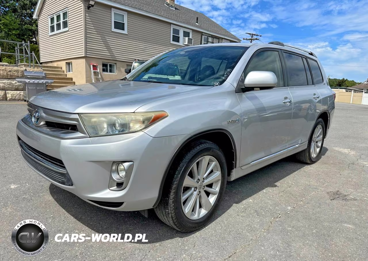 2012 Toyota Highlander Hybrid Limited – zdjęcie 1 z 10