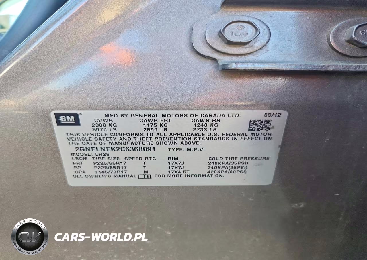 2012 Chevrolet Equinox Lt VIN:2GNFLNEK2C6360091 - 13
