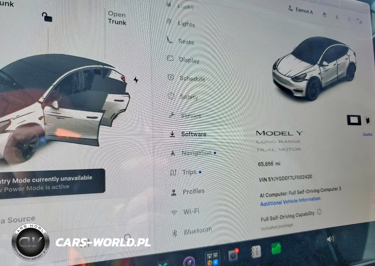 2020 Tesla Model Y VIN:5YJYGDEF7LF002420 - 9