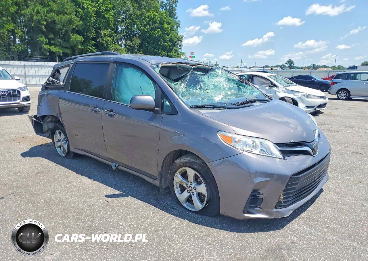 2020 Toyota Sienna Le VIN:5TDKZ3DCXLS081885 - 4