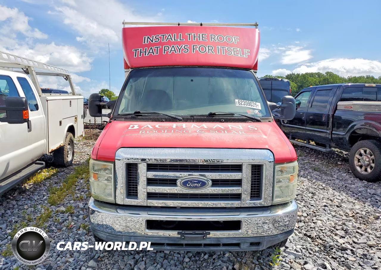 2008 Ford E350 Delivery Truck VIN:1FDSE35L88DA04926 - 5