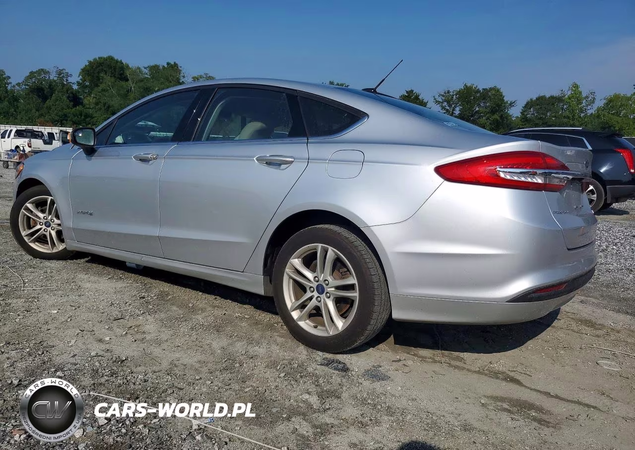 2018 Ford Fusion S Hybrid VIN:3FA6P0UU2JR122885 - 2