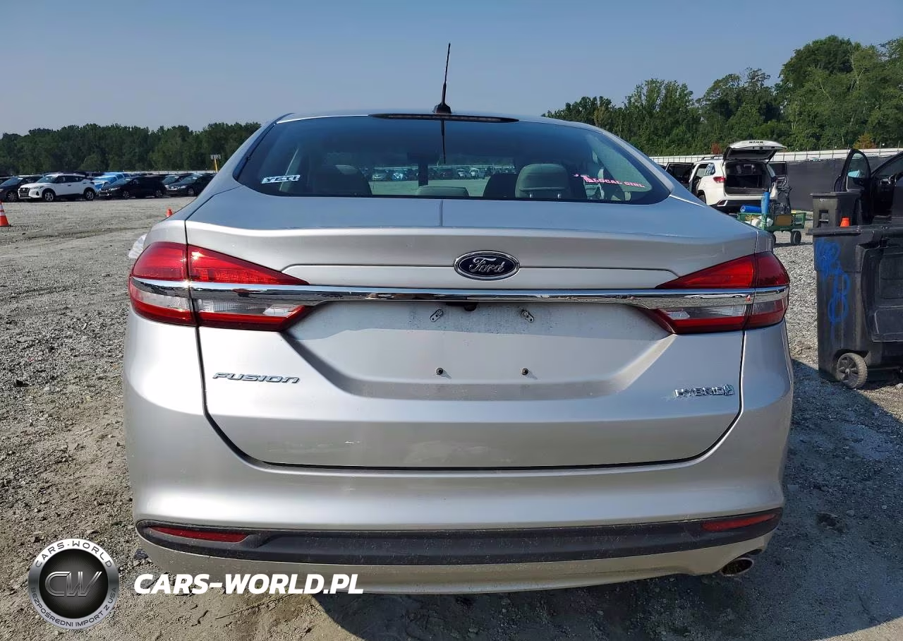 2018 Ford Fusion S Hybrid VIN:3FA6P0UU2JR122885 - 6